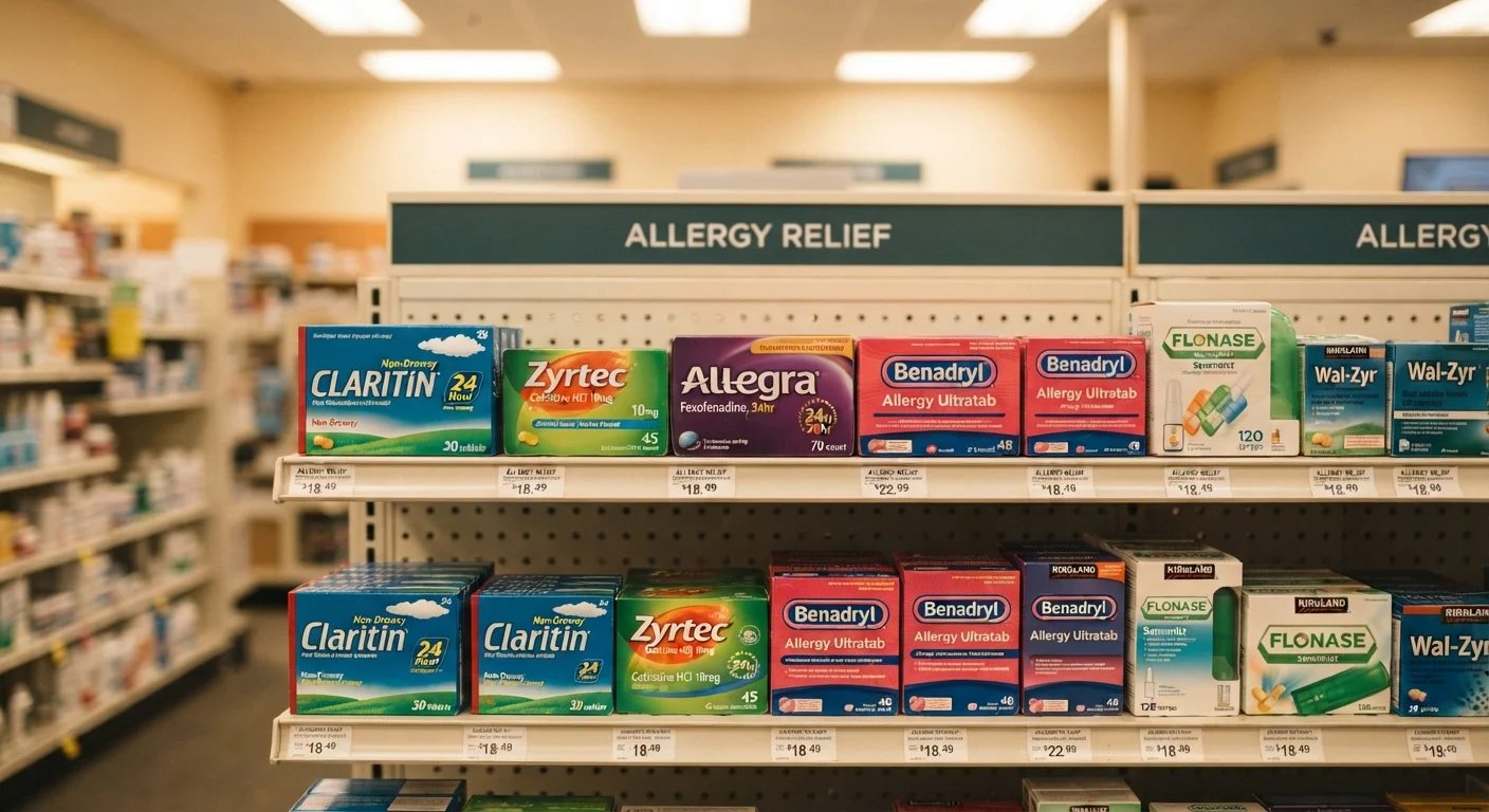 Antihistamines: First-Generation vs. Second-Generation