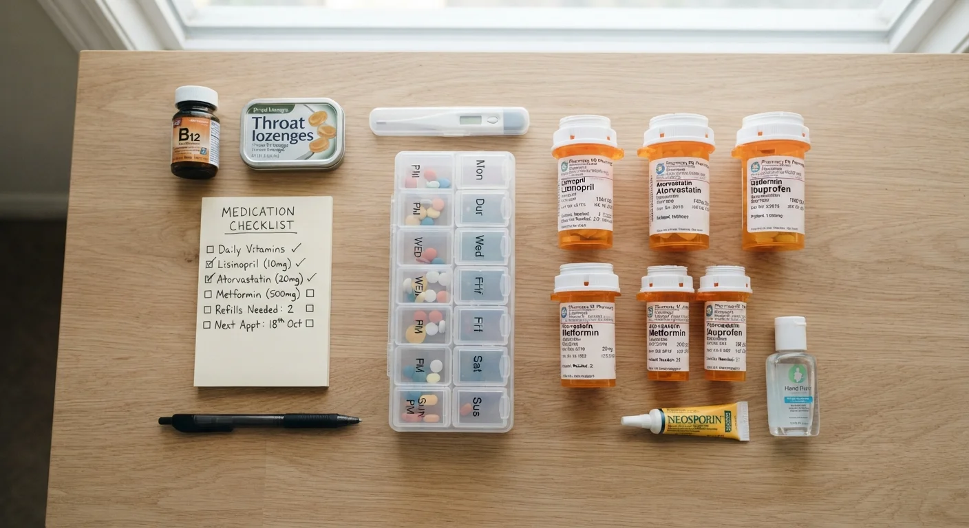 Before Every Refill: A Safety Checklist for Managing Medications at Home