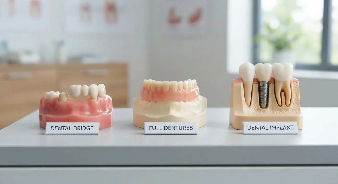 Bridges, Dentures, and Implants: Navigating Tooth Replacement Options