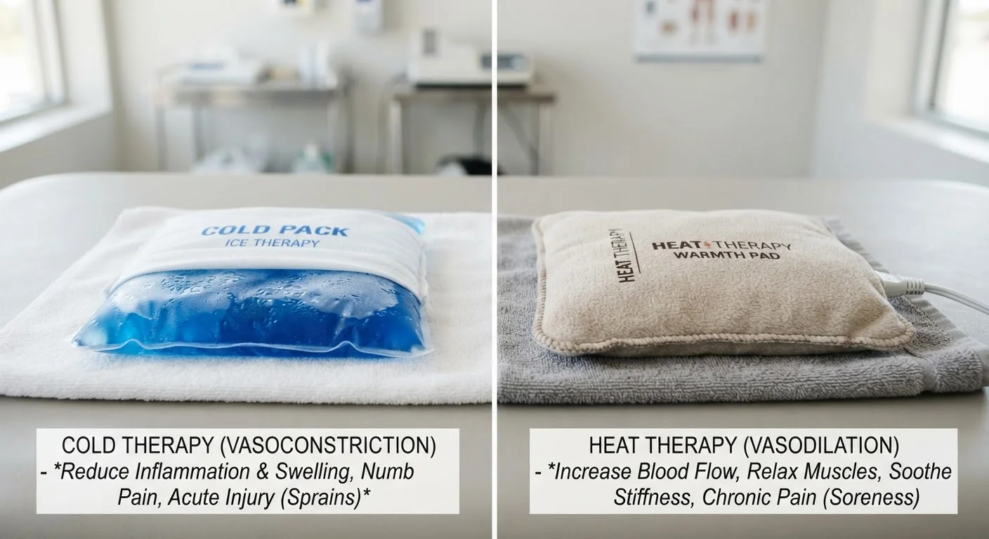 Cold Therapy vs. Heat Therapy: Choosing the Right Approach for Injury Recovery