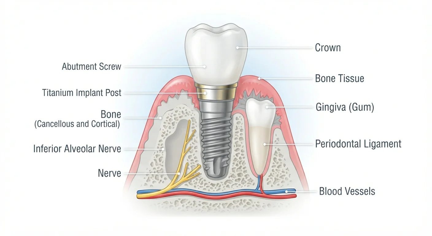 Dental Implants Explained: Structure, Process, and Candidacy