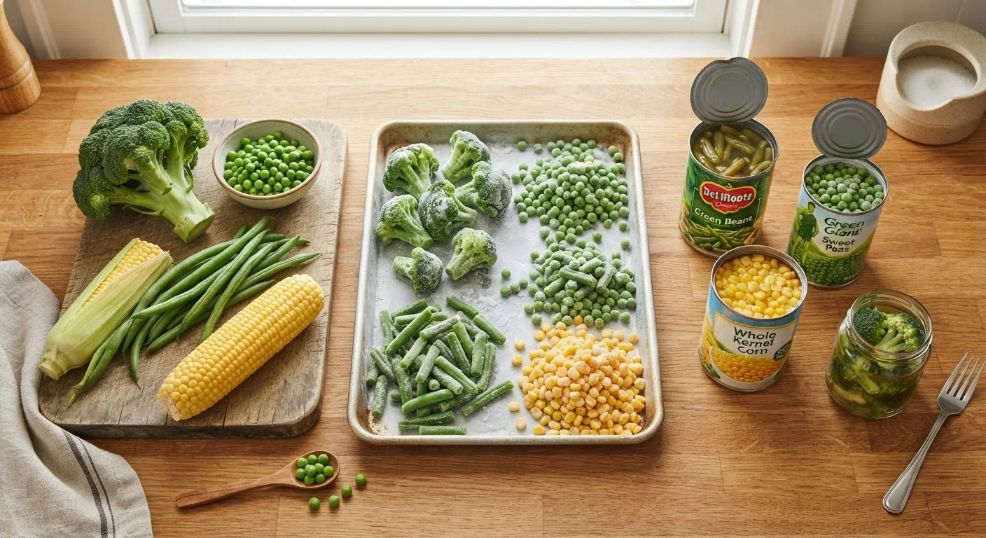 Frozen, Canned, and Fresh: Understanding Your Vegetable Options