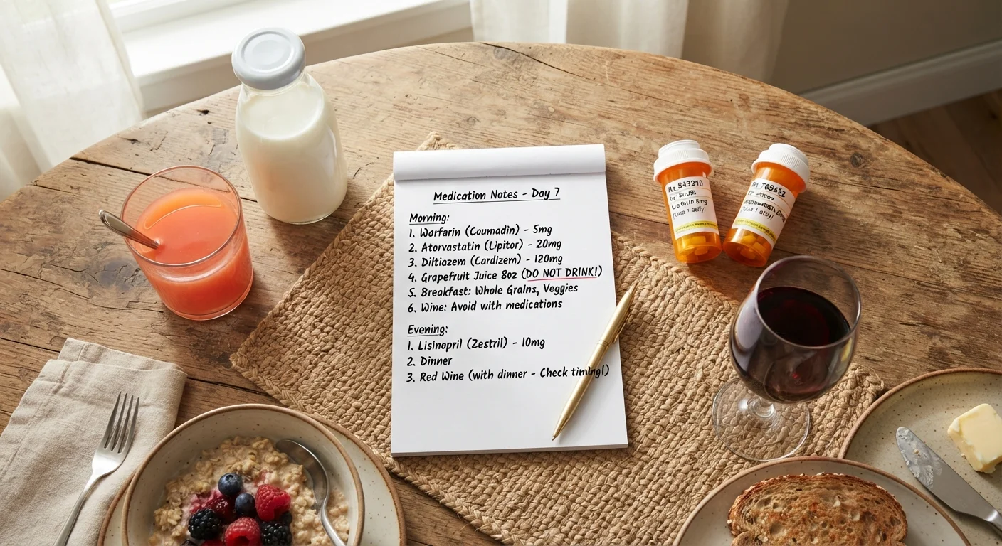 Hidden Interactions: Foods and Drinks That Affect How Medications Work