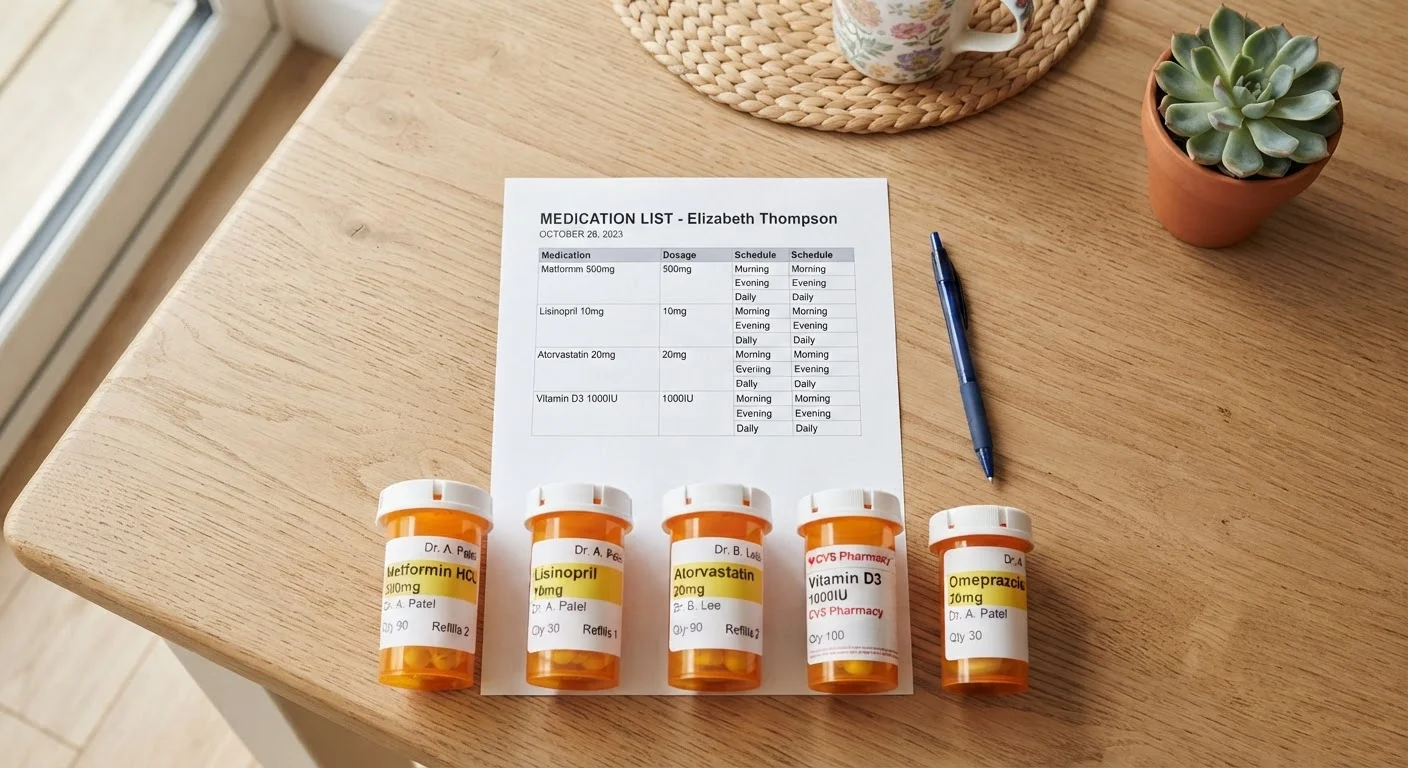 Keeping a Household Medication Record: Why It Matters and How to Do It