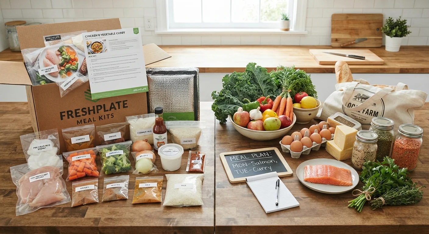 Meal Kits vs. Self-Planned Meals: A Nutritional and Practical Comparison