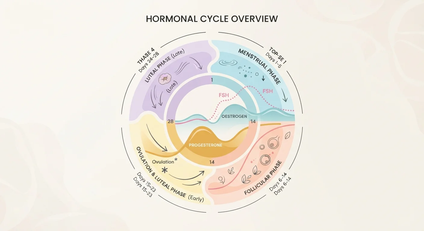 The Female Hormonal Cycle: What Actually Happens Each Month