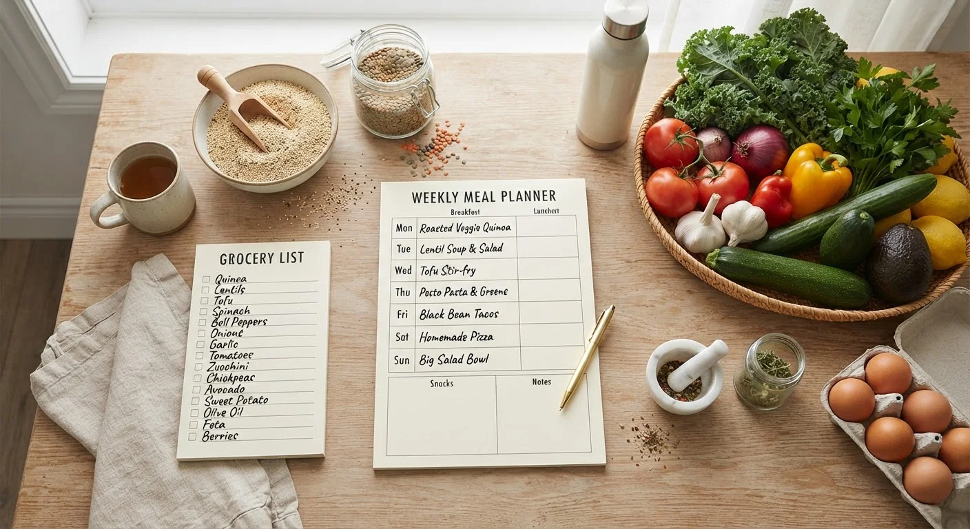 The Weekly Meal Planning Checklist