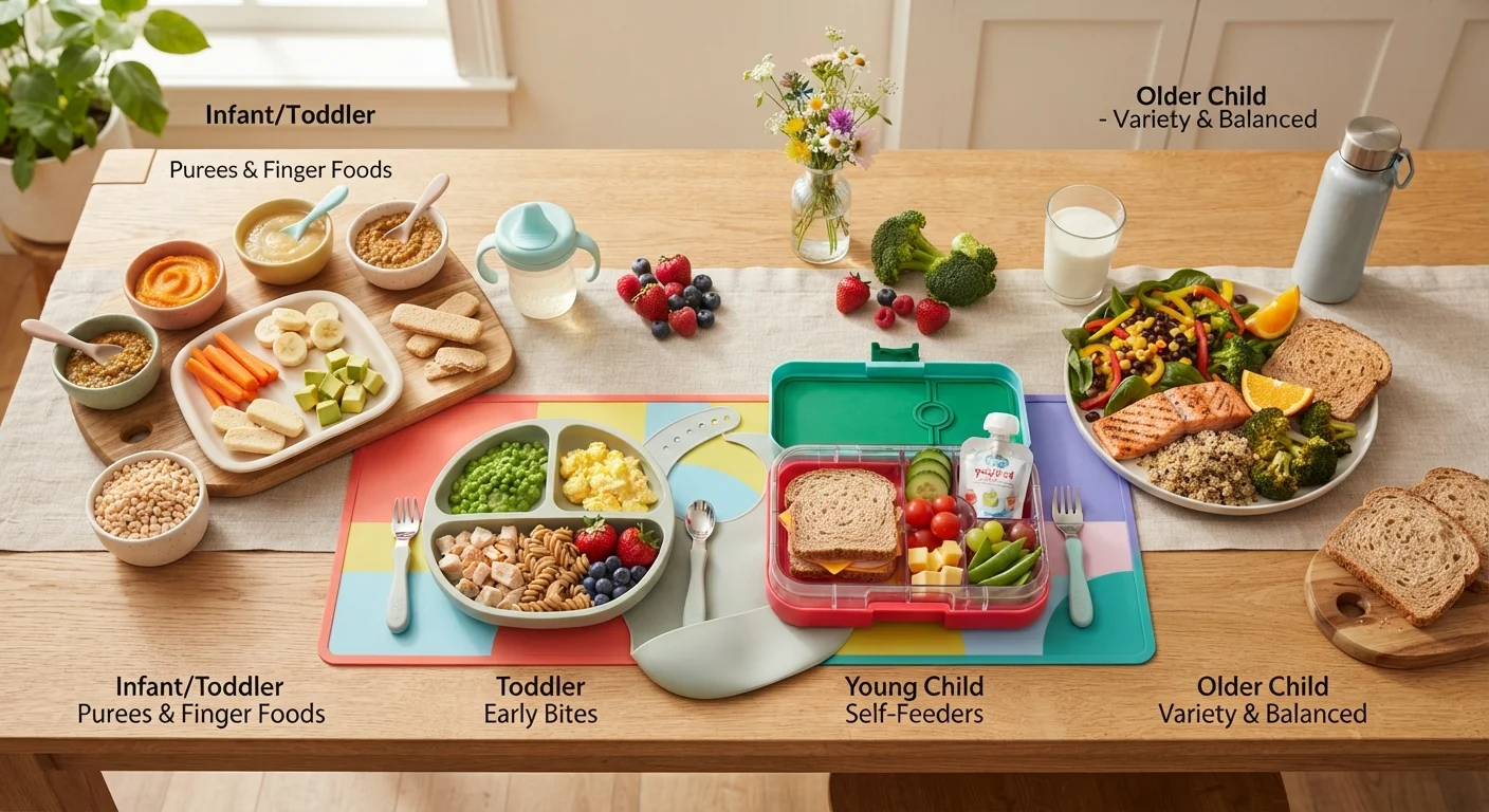 What Children Actually Need From Their Diet at Every Growth Stage