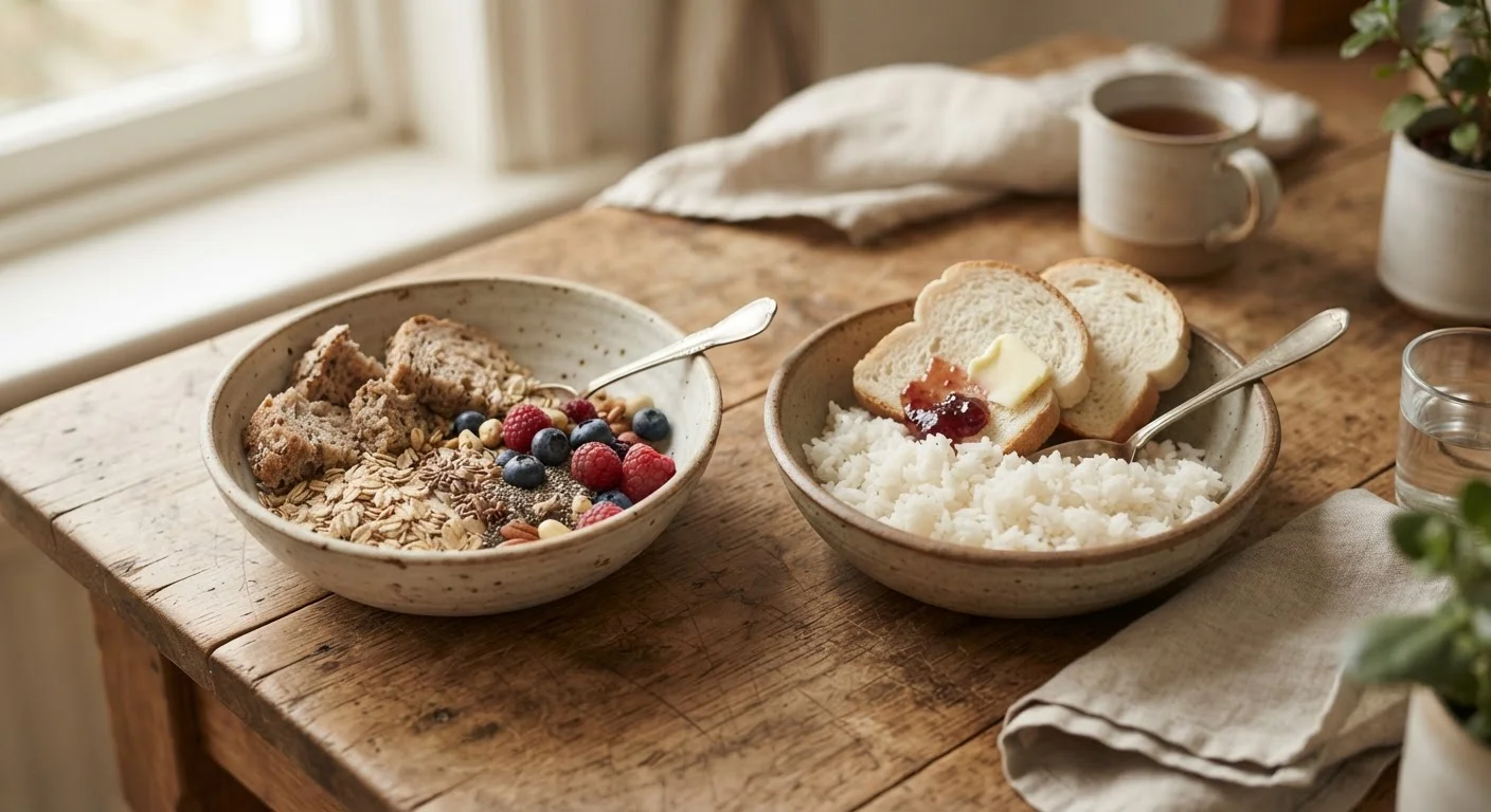 Whole Grains vs. Refined Grains in a Child's Diet